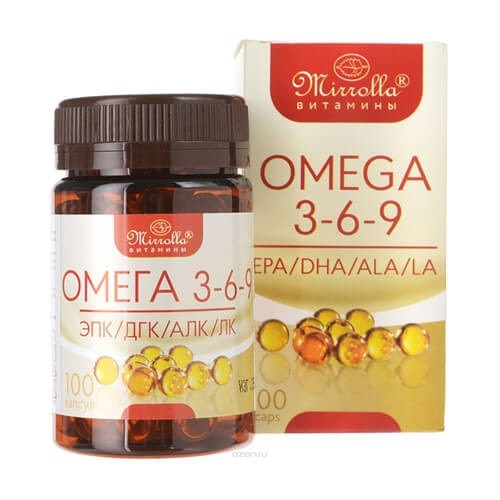 Omega 369 Mirrolla, tăng cường hệ miễn dịch, tăng cường thị lực mắt, đẹp da sáng da, hộp 100v