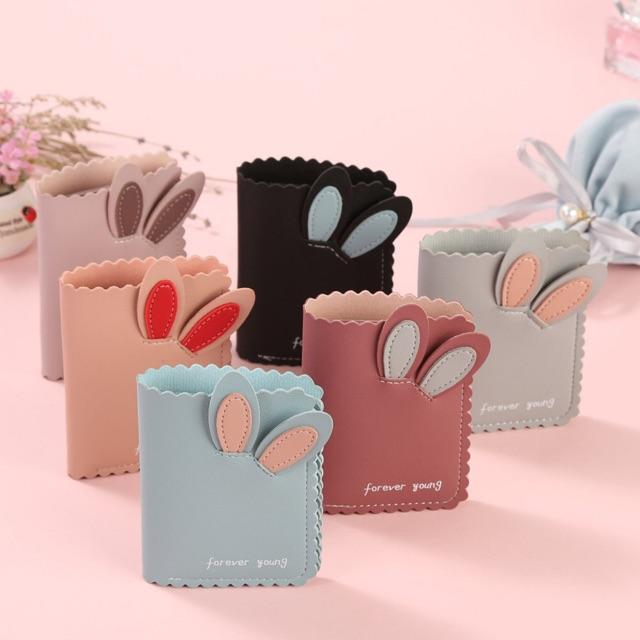 Ví bóp nữ cầm tay mini forever young tai thỏ dễ thương