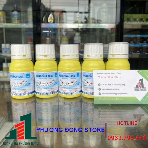 Thuốc diệt côn trùng Muỗi Ruồi Kiến Gián Fendona 10SC - chai 50ml