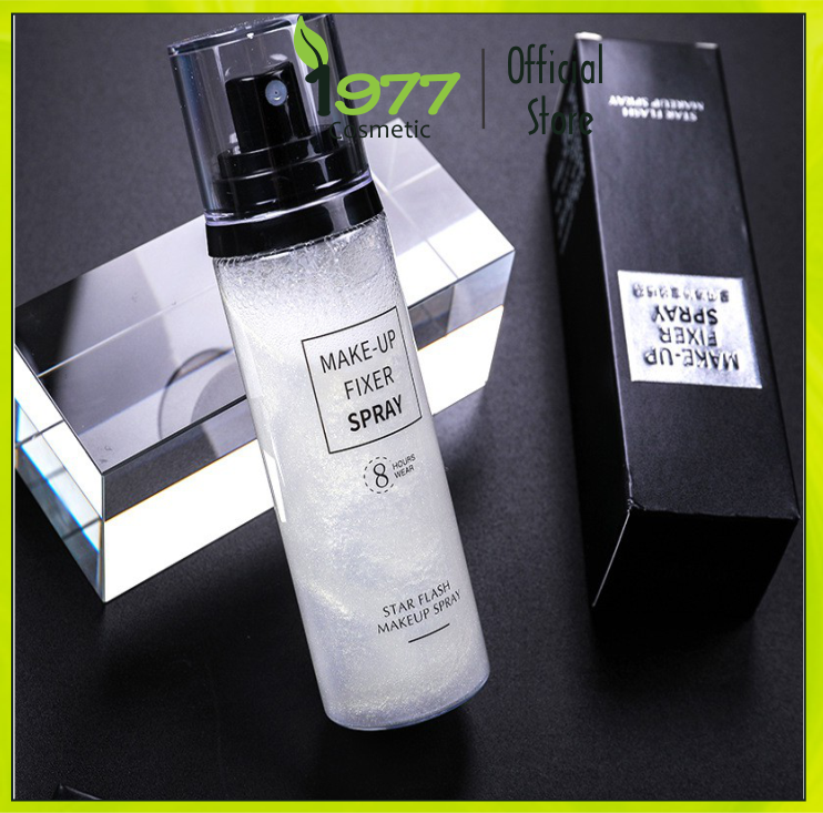 Xịt Nhũ Khóa Trang Điểm Star Flash Make Up Spray 8 Hours Wear
