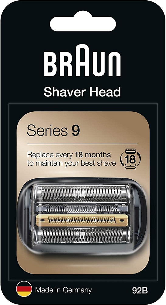 Lưỡi máy cạo râu Braun Series 9 / Lưỡi trong tích hợp Cassette Đen 92B