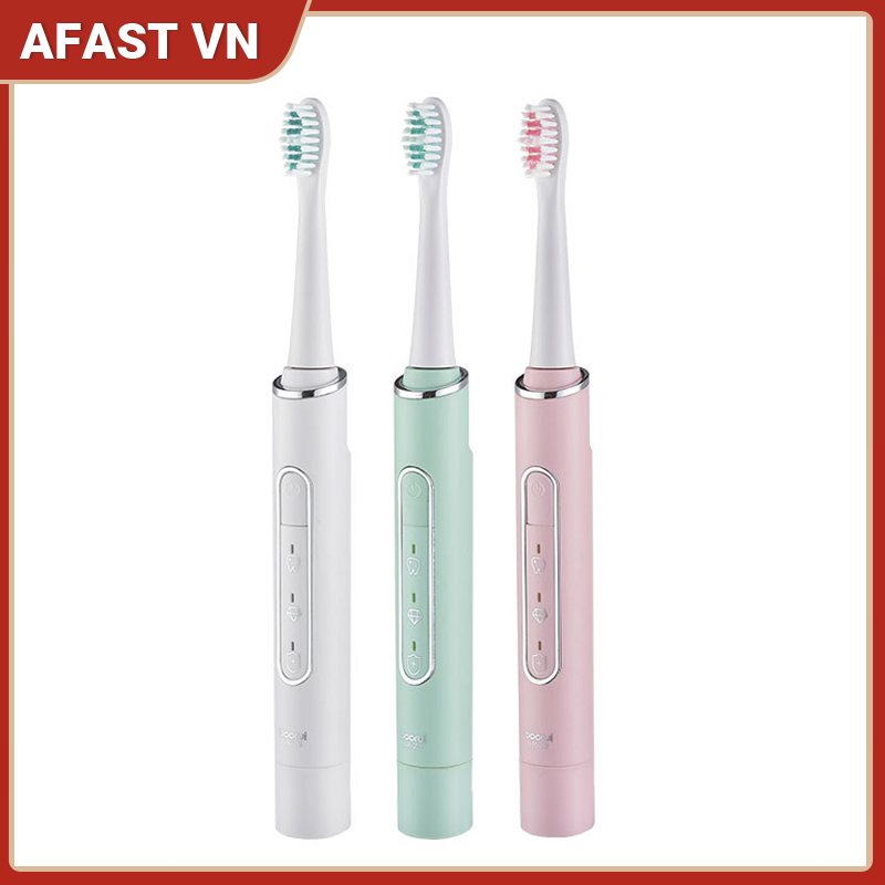 Bàn chải điện Clean Sonic Boorui Z3, bàn chải điện thế hệ mới hai trong một tặng kèm 2 đầu bàn chải và 1 đầu rửa mặt, sạc USB không dây, chống nước IPX7