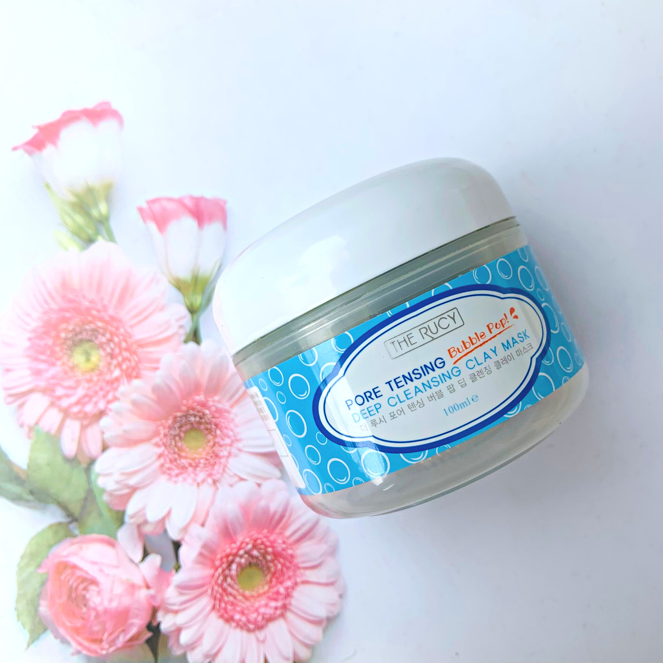 Mặt nạ thải độc da, sủi bọt the rucy pore tensing bubble pop deep cleansing claymask lk-dcc