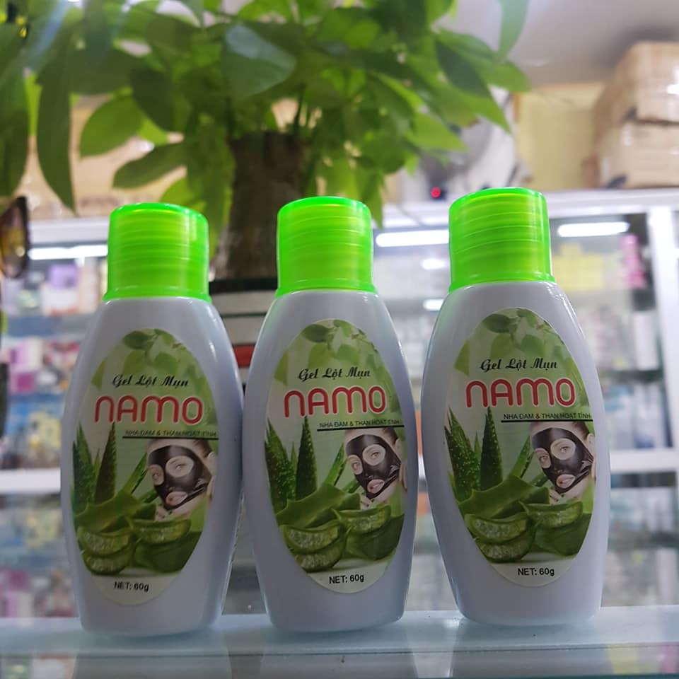 Gel lột mụn nha đam và than hoạt tính 60g