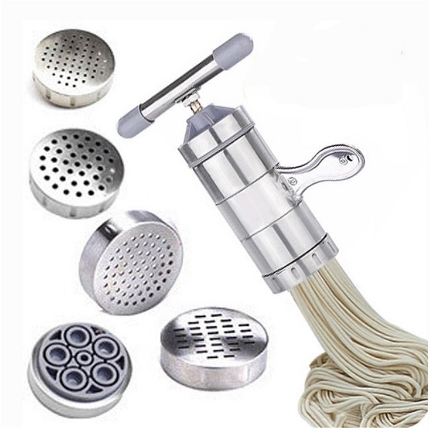 Khuôn làm bánh canh, bánh lọt, làm bún mì 5 đầu inox tiện dụng. dụng cụ làm bún, phở cầm tay – chính hãng forbic