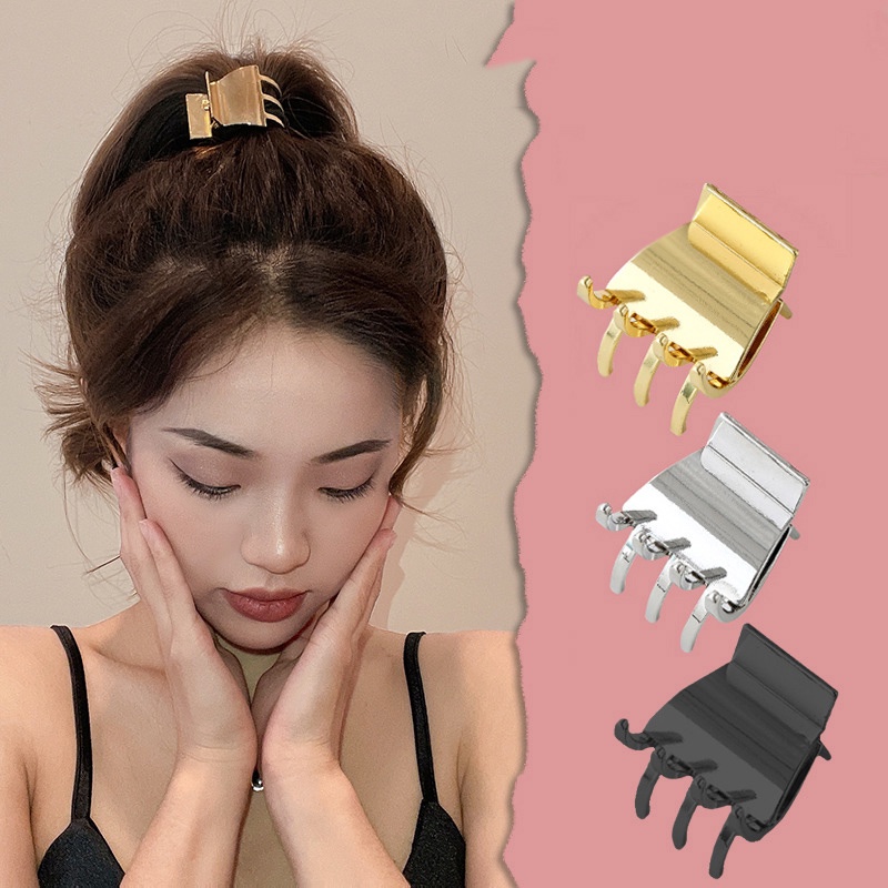 Kẹp tóc càng cua kim loại nhỏ nhắn sang trọng Ni9 K48