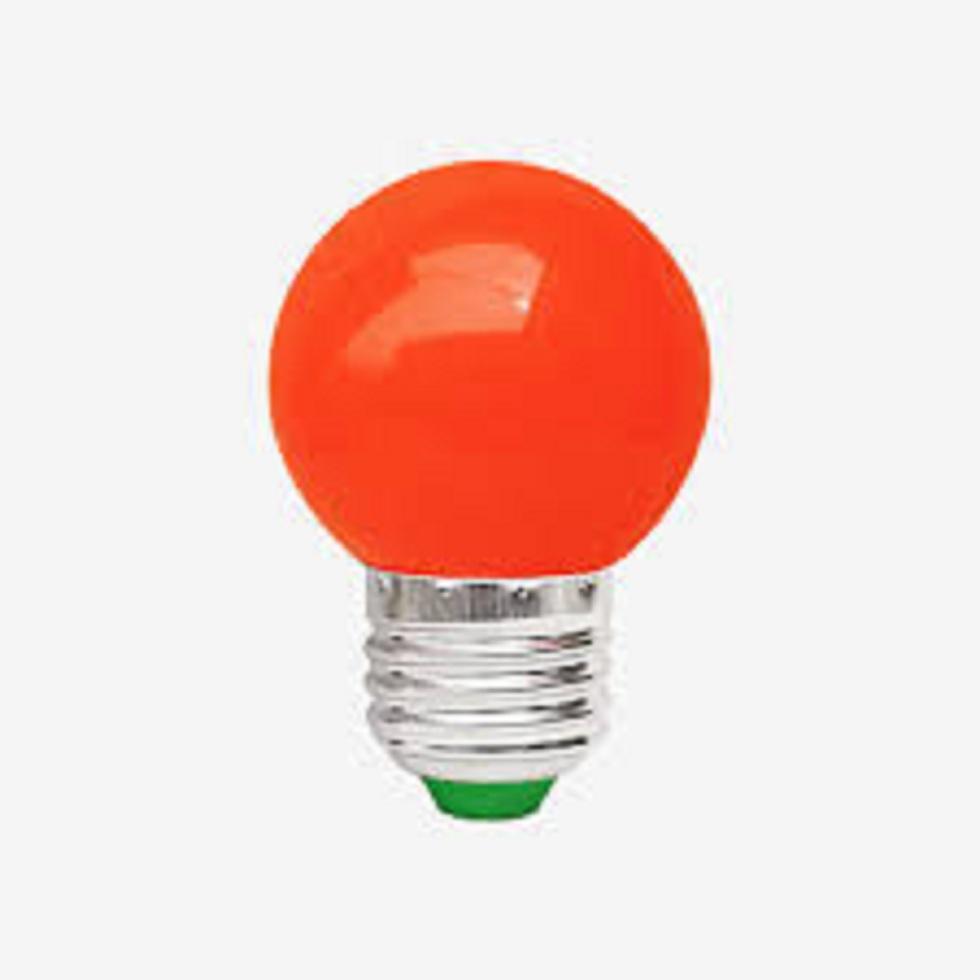 Bóng đèn LED trang trí 1W SOBOKA đơn màu đui xoáy