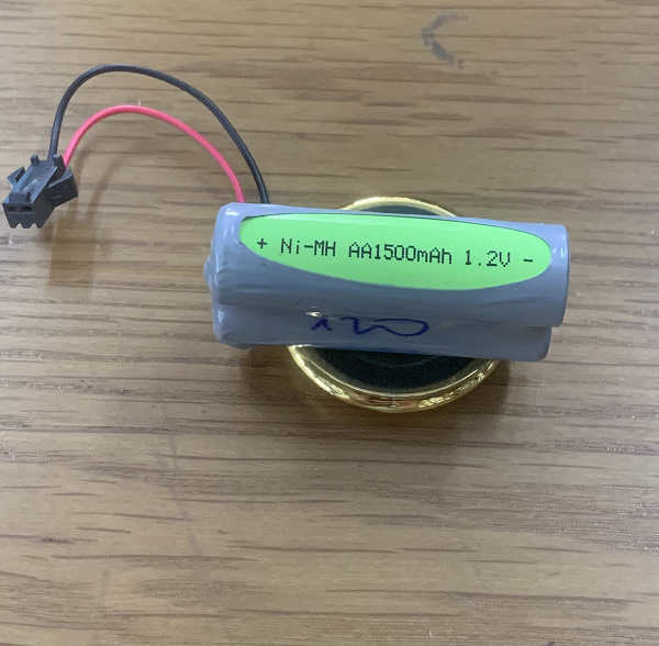 Pin sạc điện thoại bàn C373 2.4V 800mAh như hình