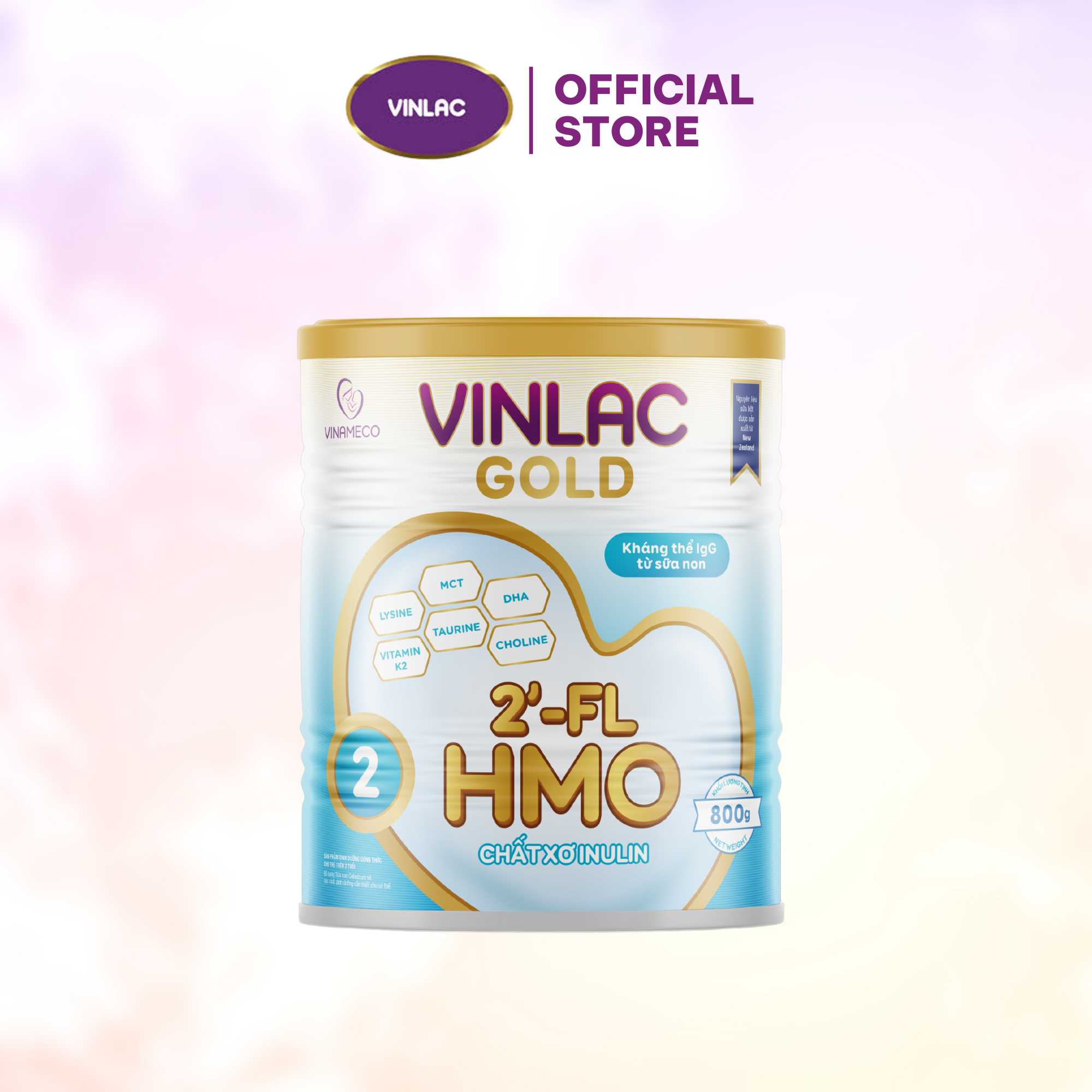 Sữa bột vinlac gold số 2 800g