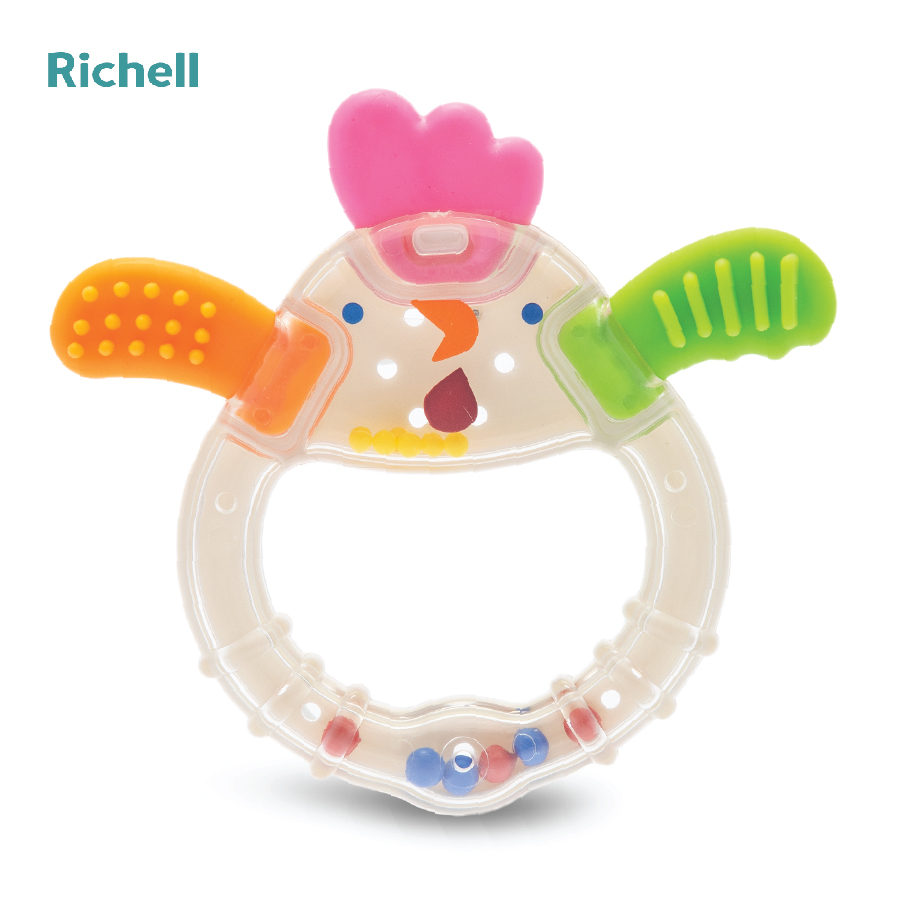 Gặm nướu xúc xắc gà con richell