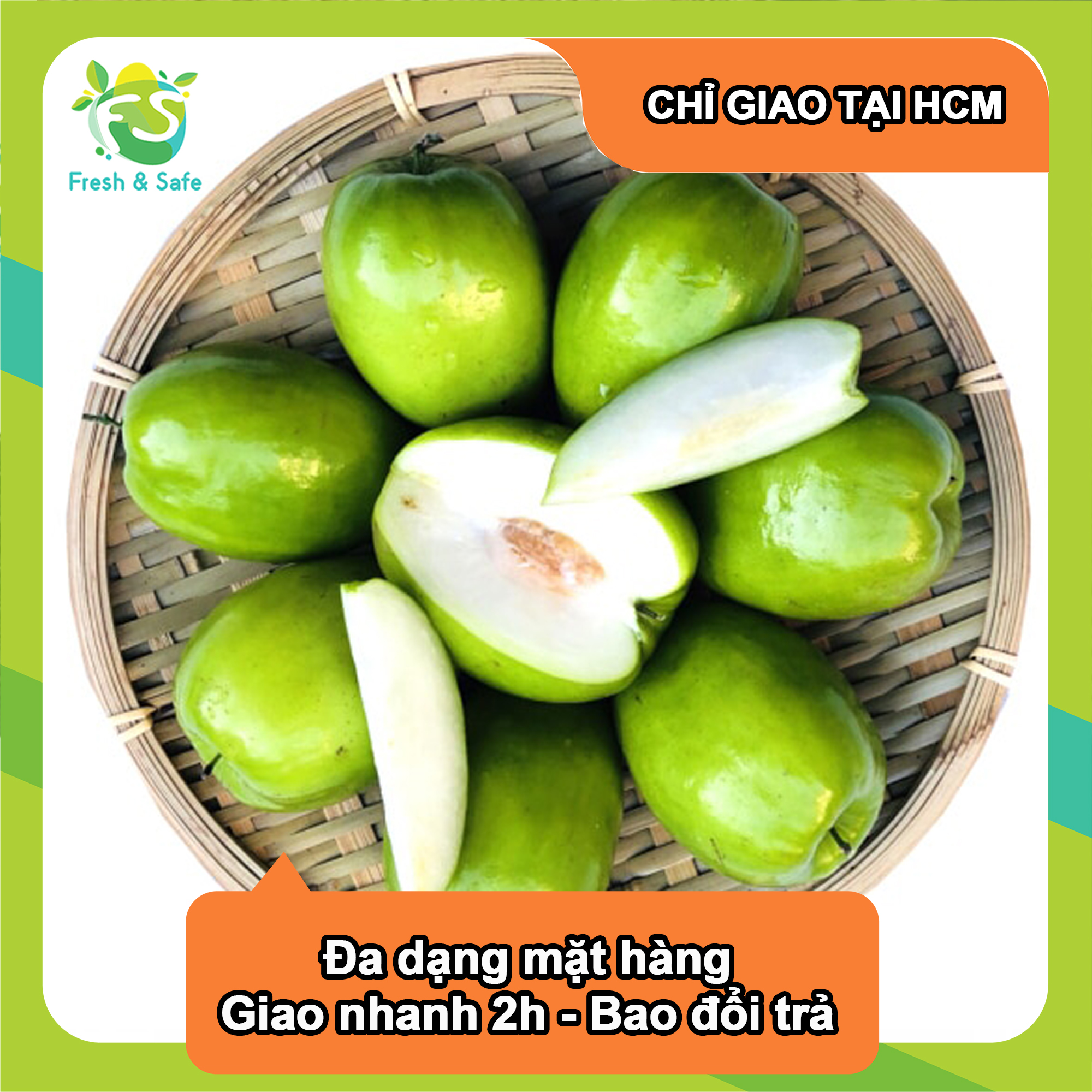 Táo xanh ninh thuận - 1kg
