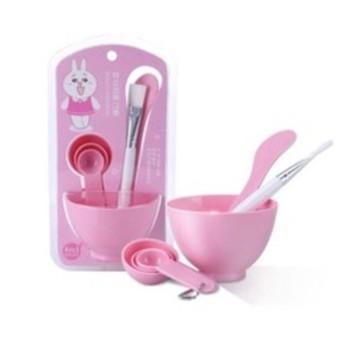 Bộ Dụng Cụ Đắp Mặt Nạ Toàn Diện 4 Trong 1 (Hồng)