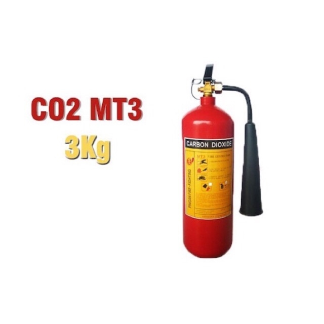 BÌNH PCCC CO2  BÌNH CO2 CHỮA CHÁY LOẠI 3KG LÀ LOẠI BÌNH PHÒNG CHÁY CHỮA CHÁY CHỨA KHÍ CO2