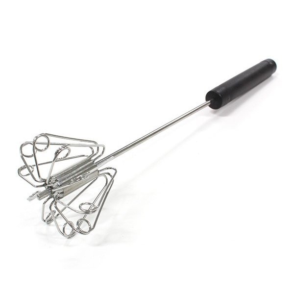 Dụng cụ đánh trứng dạng ấn inox và nhựa ABS
