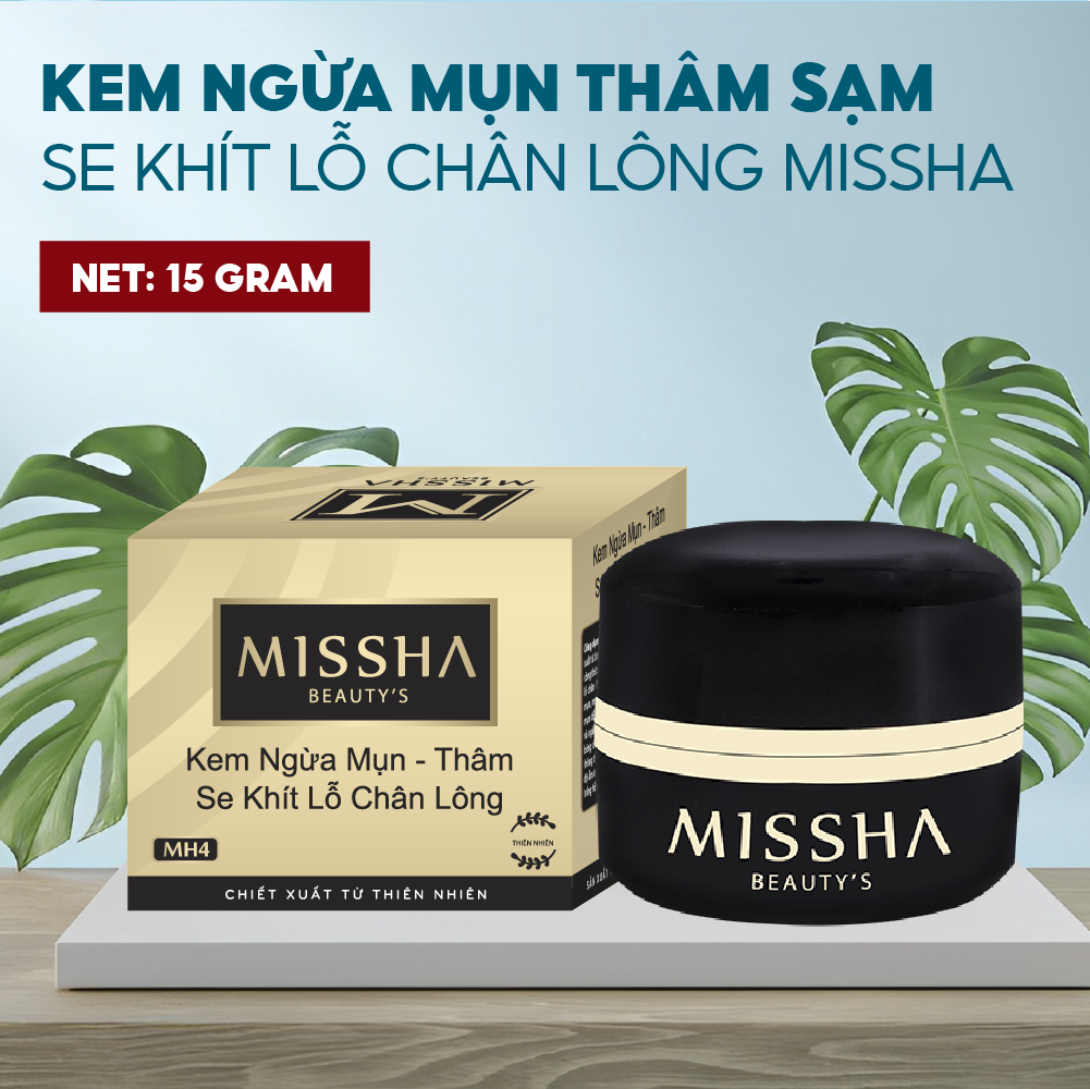 Kem ngừa mụn thâm mụn viêm thu cồi mụn đầu đen giúp se khít lỗ chân lông giảm hình thành bã nhờn Missha 15g - Global Khải Minh Cosmetics
