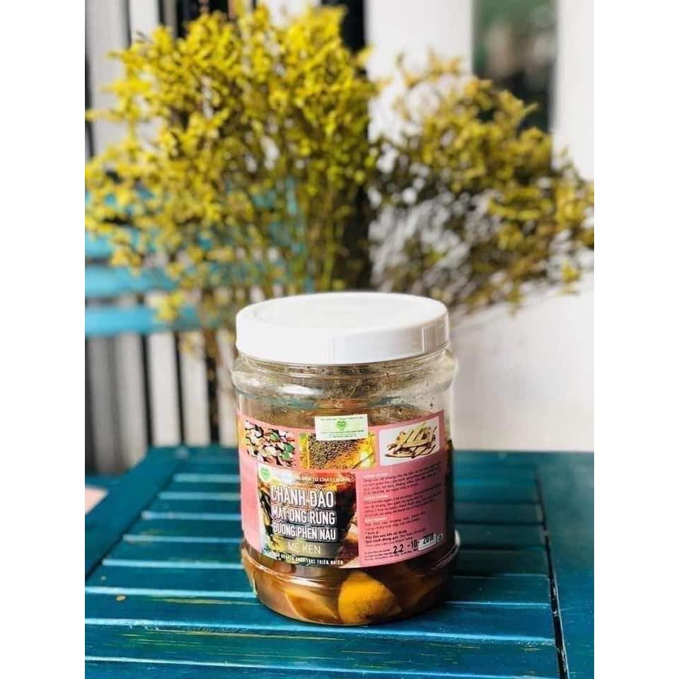 CHANH ĐÀO NGÂM MẬT ONG RỪNG ĐƯỜNG PHÈN NÂU MẸ KEN