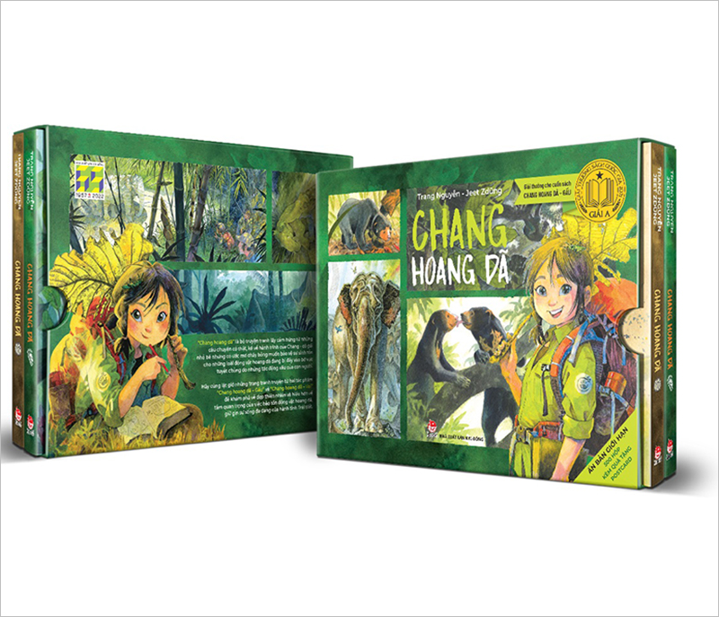 Kim đồng - boxset chang hoang dã - voi + gấu