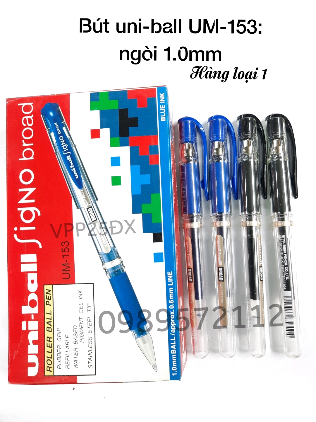 Bút ký uni-ball UM-153 ngòi 1.0mm. (1 cái)