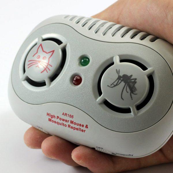 Máy đuổi chuột và muỗi bằng sóng siêu âm cao cấp IntellSafe HLS586