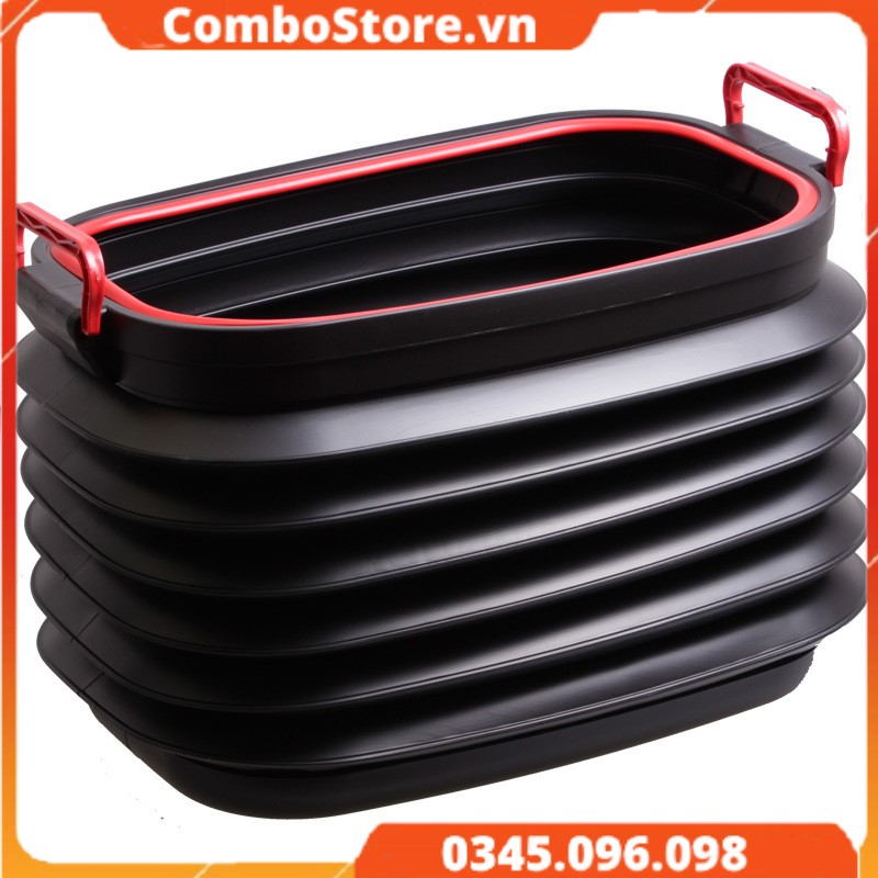 Thùng đựng đồ ô tô xe hơi 37 lít co giãn cao cấp