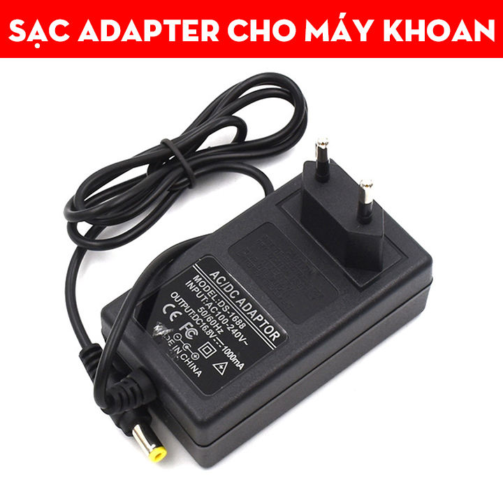 Sạc pin máy khoan - sạc adapter cho pin máy khoan li-ion có đèn báo