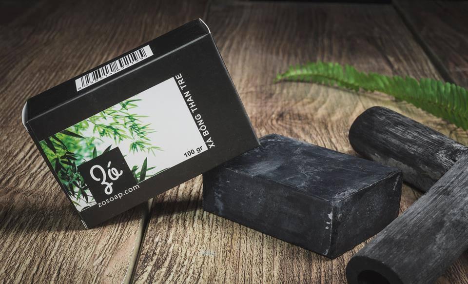 ComBo 3 hộp Xà Bông Gió 100g - Xà Bông Tắm Thảo Dược Vị Cà Phê - Sả Chanh - Than Tre thiên nhiên