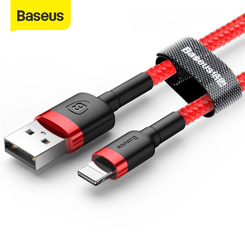 Cáp Baseus Kevlar USB Cho Lightning 1.5A Cáp Dữ Liệu USB Cho iPhone 2M