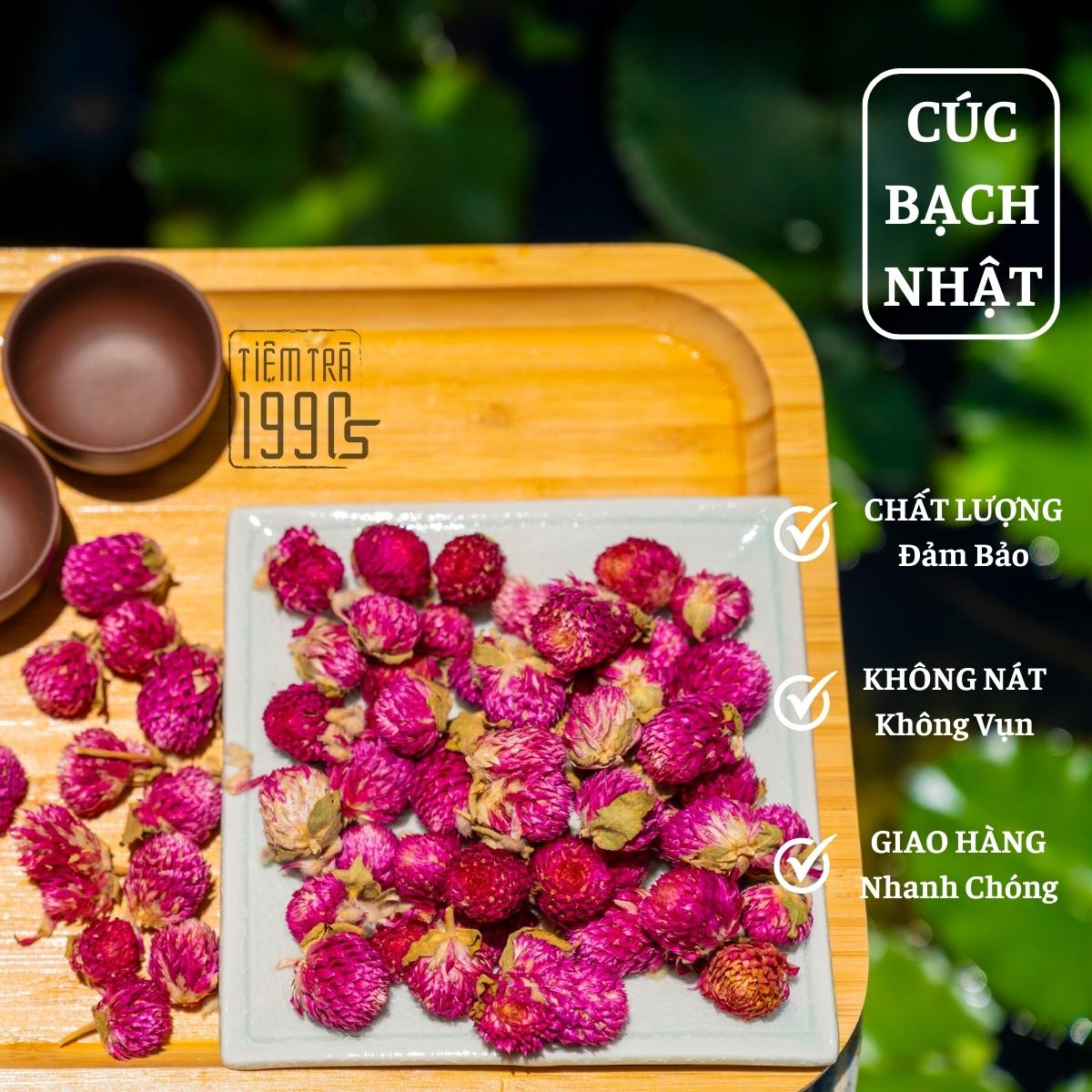 Trà hoa cúc bạch nhật sấy khô loại 1- tiệm trà 1990s