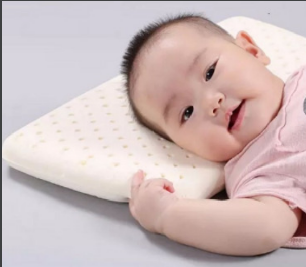 Gối cao su non cho bé sơ sinh an toàn kháng khuẩn