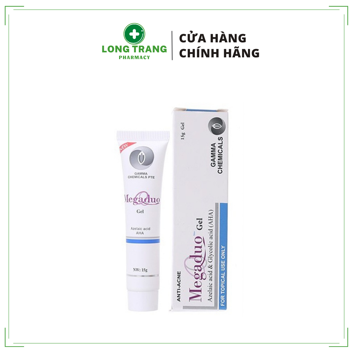 Gel ngừa mụn, giảm thâm Megaduo 15g