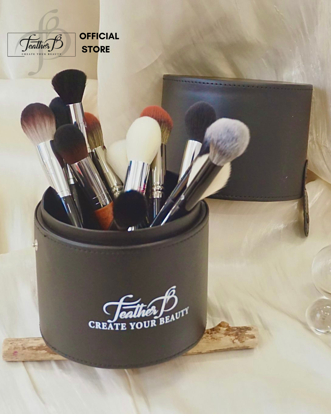 Ống đựng cọ feather b holder size lớn từ 50-80 cọ
