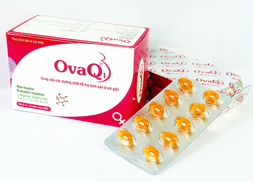 OvaQ1 - Khỏe trứng, hỗ trợ mang thai tự nhiên