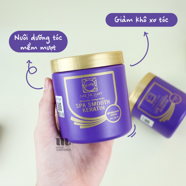 Kem ủ tóc keratin lae sa luay spa smooth thái lan