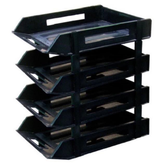 Kệ tài liệu 4 tầng nhựa đứng xukiva 190-4