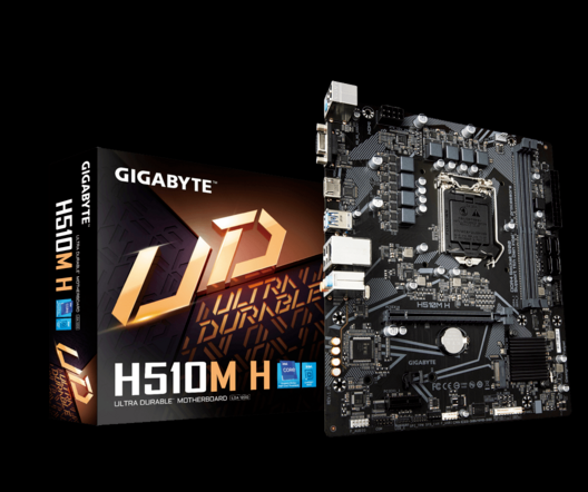Bo mạch chủ Mainboard Gigabyte H510M-H Intel H510, Socket 1200, m-ATX, 2