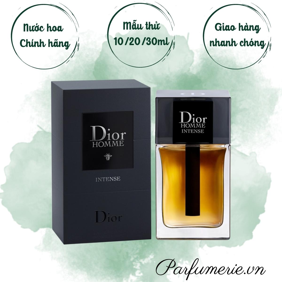 Fullbox 100ml nước hoa homme intense edp; nước hoa nam lịch lãm, phong trần, quyến rũ