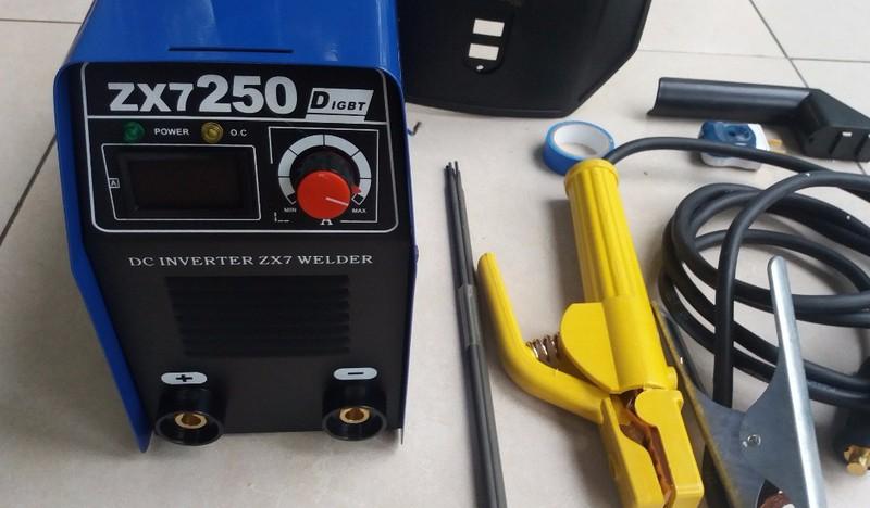 Máy hàn điện tử zx7-250a giá rẻ - mini gia đình -