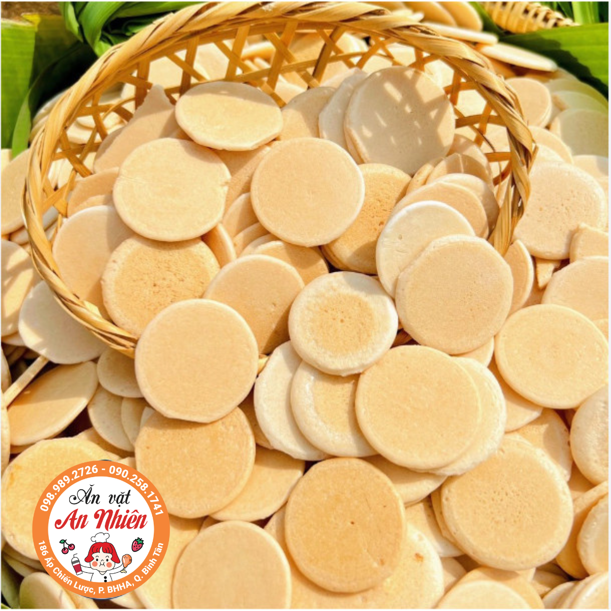 1 kg- bánh đồng tiền sữa