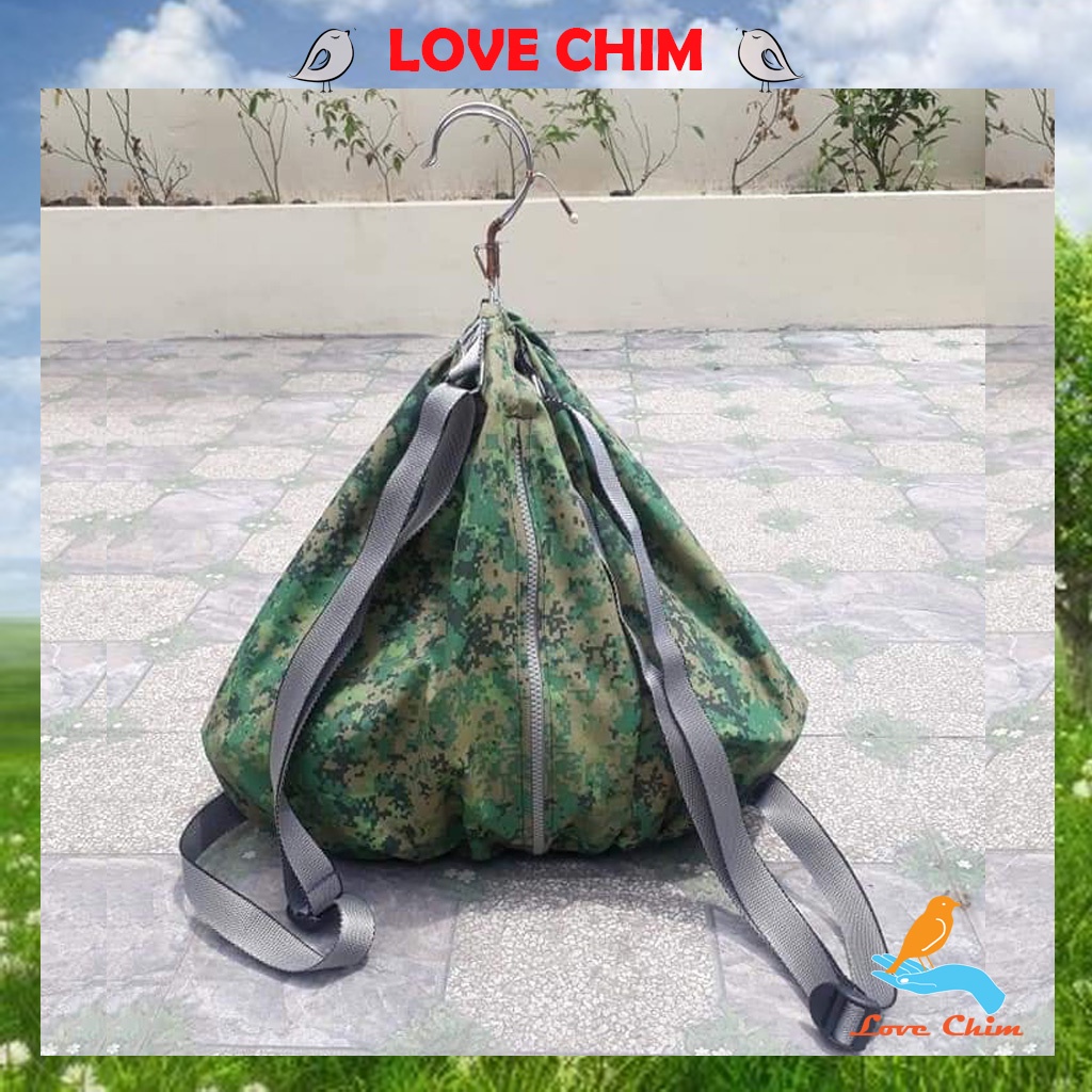 Balo lồng bẫy Chào Mào, Ba lô -Áo lồng bẫy chim Chào Mào , Phụ kiện lồng chim