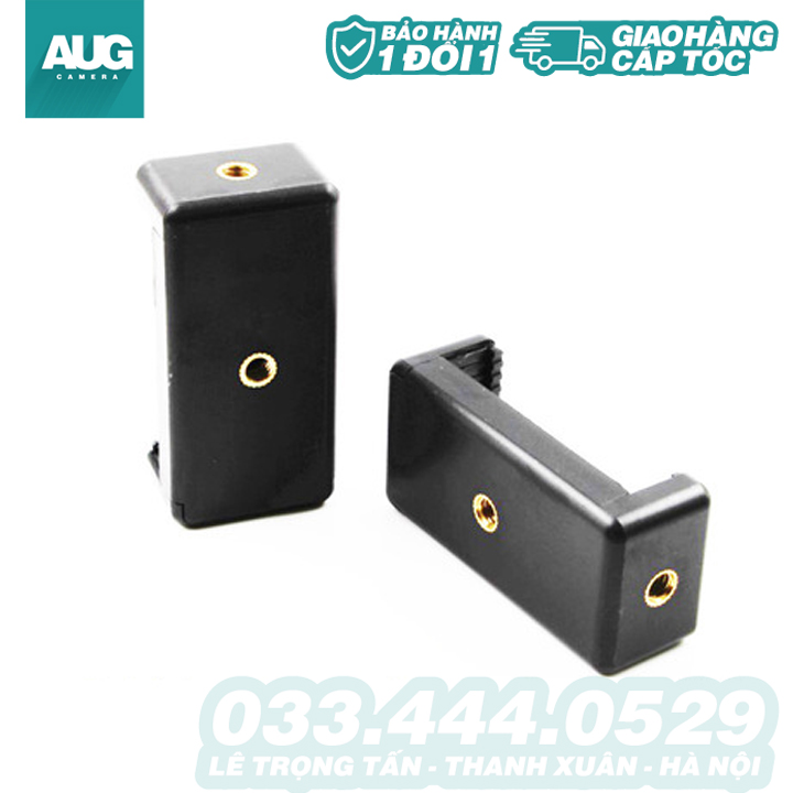 Đầu Kẹp Điện Thoại Loại Xịn Dùng Cho Chân Máy Ảnh, Tripod - AUG Camera Hà Nội