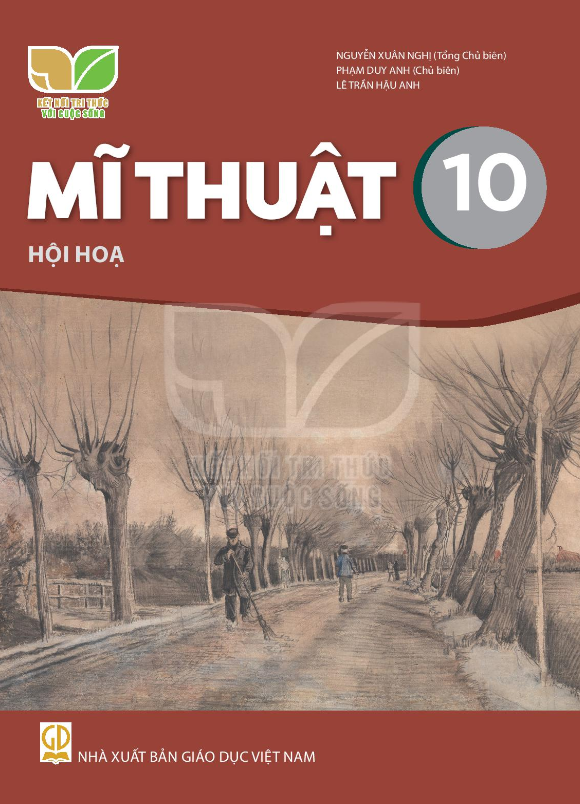 Sách giáo khoa Mĩ Thuật 10- Hội Họa- Kết Nối Tri Thức Với Cuộc Sống (Kèm nilon bọc sách)