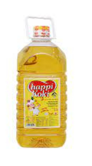 Dầu 5lít happy koki - thùng 04 can