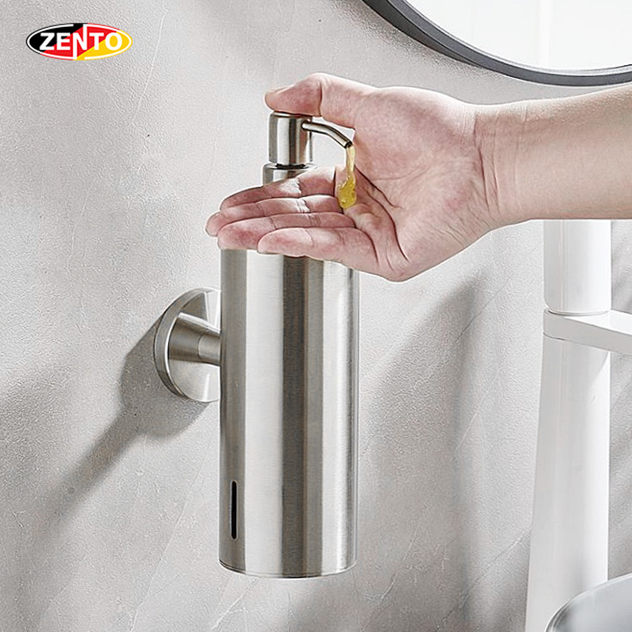 Bình xà phòng nước gắn tường inox304 Majesty series HC4813-500ml.