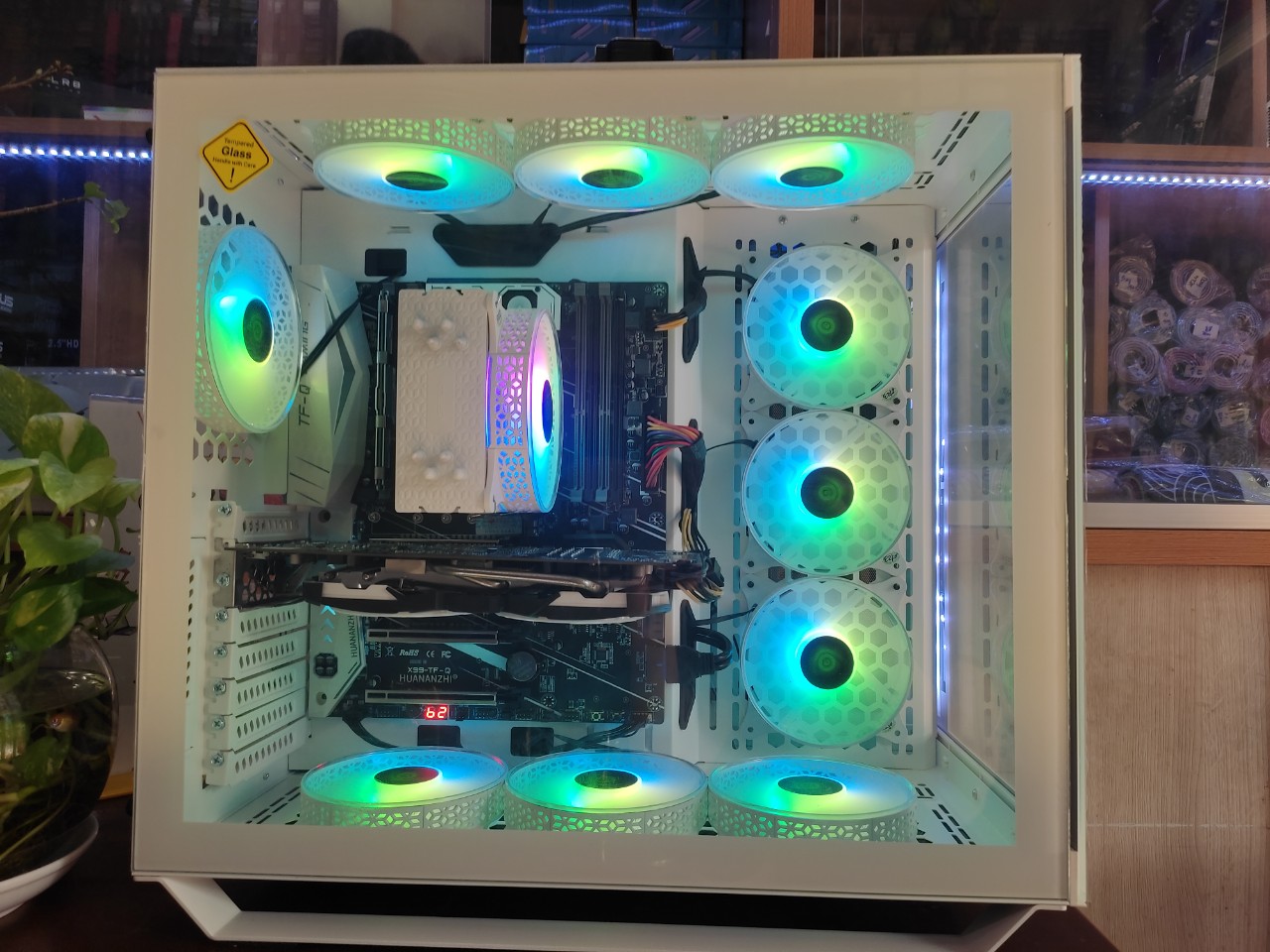 Vỏ máy tính case vsp es5 bể cá chính hãng