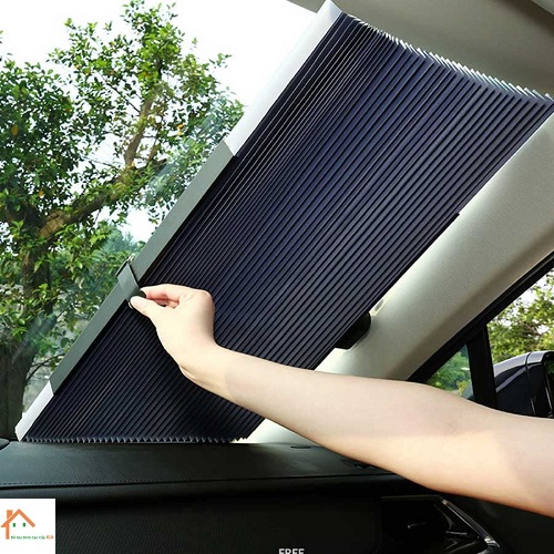 Rèm chống nắng ngoài trời, cửa sổ, cứa kính, ô tô, nhà ở,..kèm 3 miếng giác mút