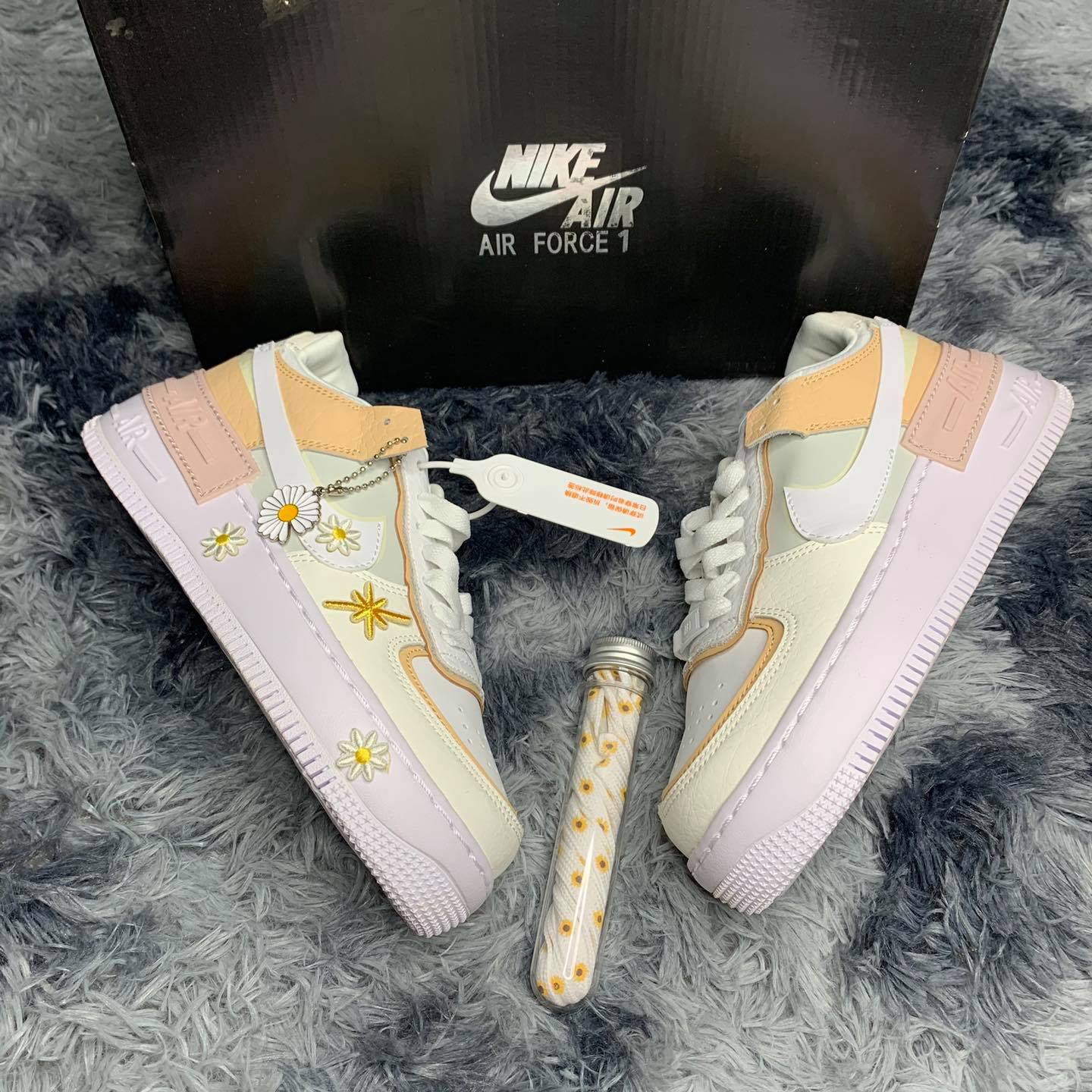 GIÀY SNEAKER SHADOW HOA CÚC CÓ BOX HÃNG