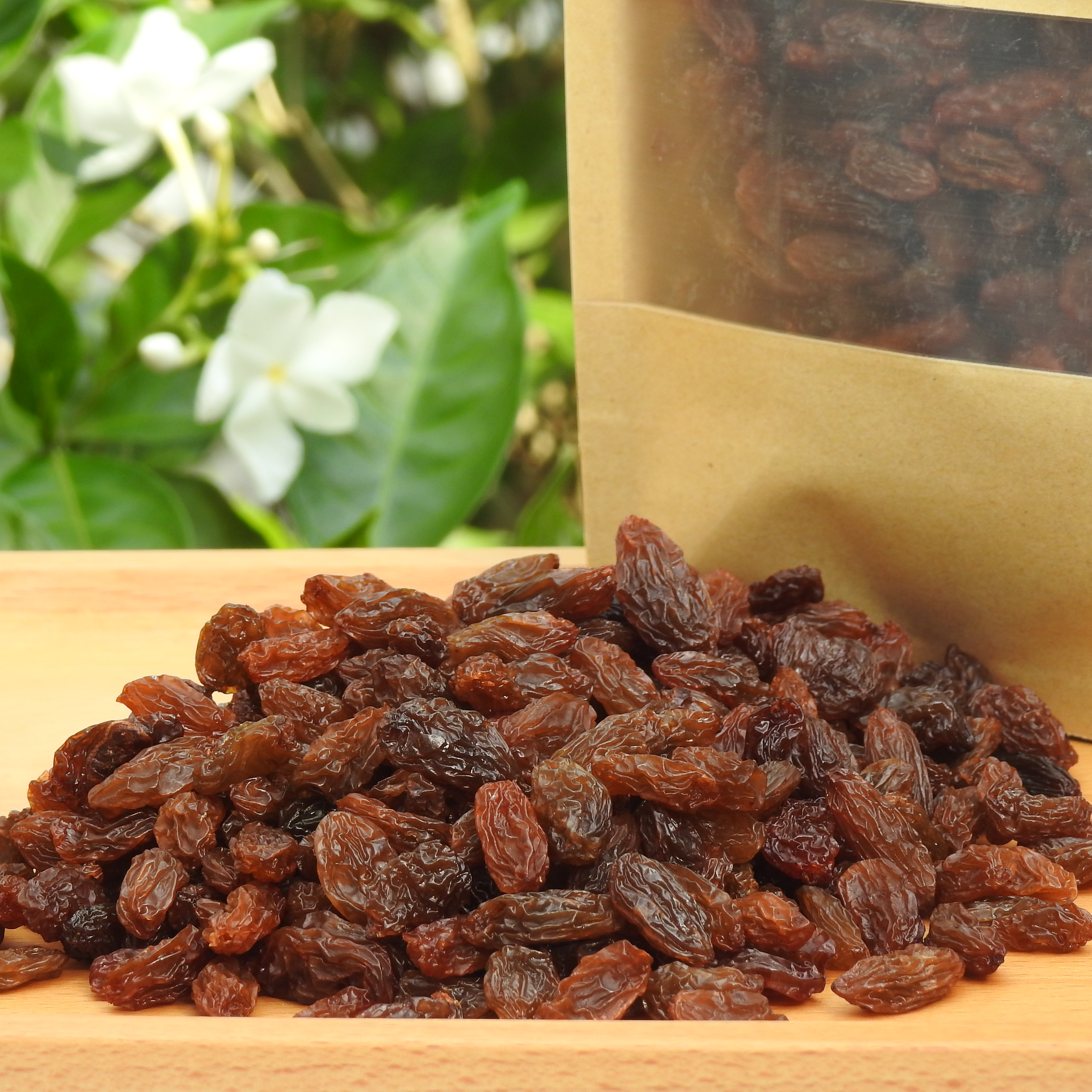 Nho khô, nhặt rời nhập khẩu Úc, Nho không đường, nho khô Thompson khô Tự nhiên loại 500g