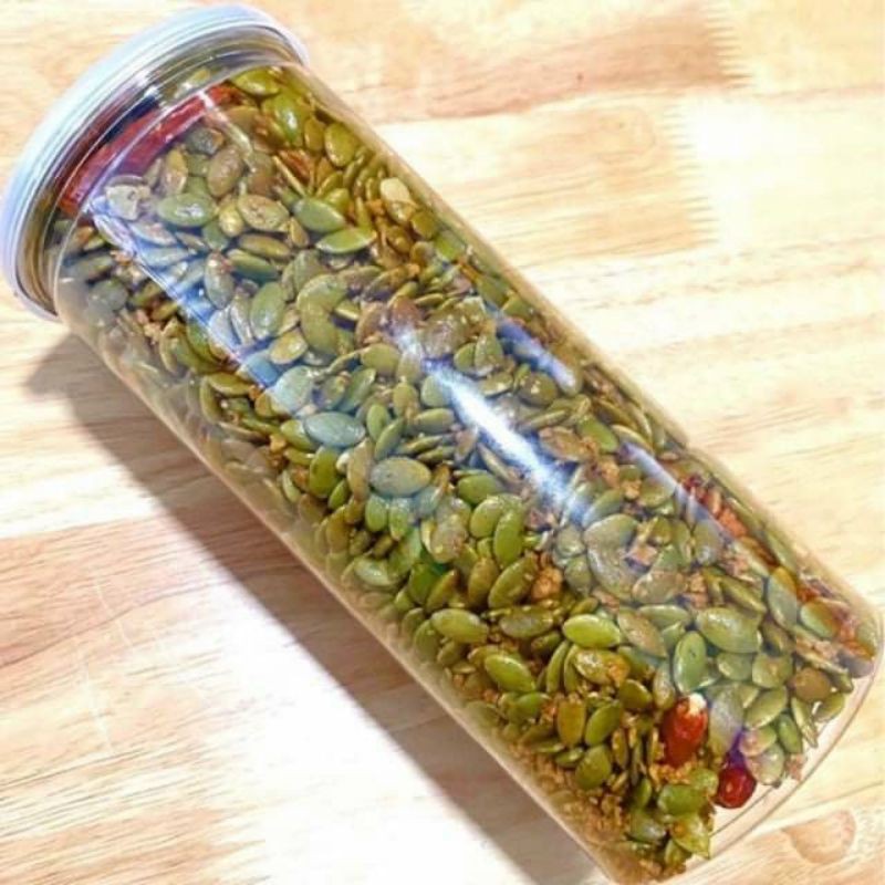 Hạt bí rang tỏi ớt