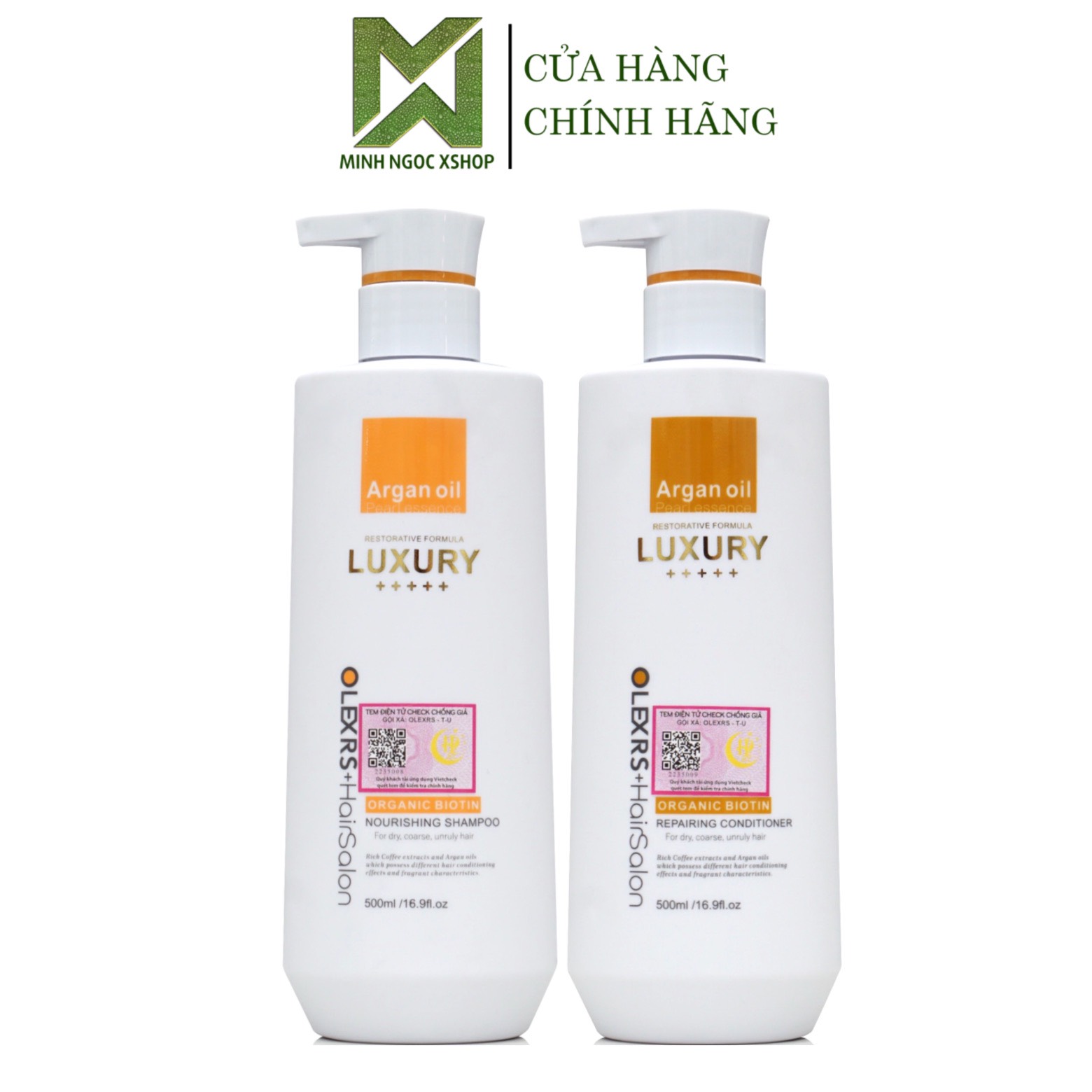 Dầu gội xả phục hồi, chống rụng tóc Olexrs Hair Salon Luxury 500ML mùi mớI