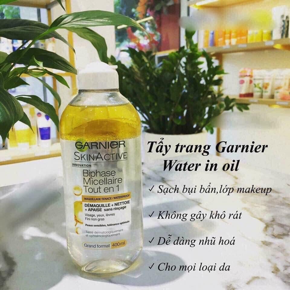 ❌❌❌ tẩy trang ganier vàng dầu pháp ❌❌